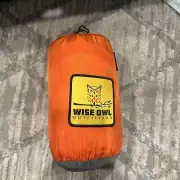 Wise Owl Outfitters Single 1-Person Camping Hammock W/Straps New