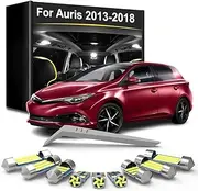 11Pcs LED Interior Light Bulb Kit, For Toyota Auris E18 2013 2014 2015 2016 2017 2018 Car Trunk Lamp Accessories