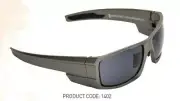 1 pair Pro Choice Eruption Safety Glasses Grey Tint Lens