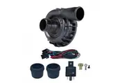 Davies Craig Water Pump Electric EWP115 Nylon 12V 115 lpm/30 gpm Remote Inline Mount Natural Aluminium Kit