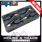 SP Tools Pliers Cutter Set 4 Piece Mini Chrome Vanadium SP32901