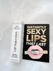 NIB Too Faced Lip Injection Extreme Lip Plumper Travel Size .05 oz 1.5 g