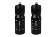 2x Zefal Sense Soft 80 Bike Water Drink Bottle Outdoor Cycling Sports 800ml BLK