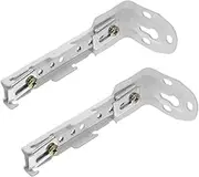 GETAJGHSD Roller Blind Chain Curtain Hooks No Drill Double Ceiling Track Brackets Blackout Blinds for Windows Wall Mount Privacy Blackout