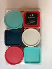 Core Kitchen ~ Mini Condiment & Sauce Containers With Lids - Set of 12 - 95mL