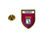 pins pin's flag national badge backpack hat shield world madrid spain