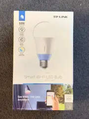 TP-LINK Smart LED Light Bulb With Tunable White Light, 60W, NIB