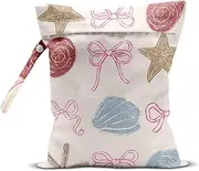 [CVYW] Wet Dry Bag Wet Bag for Swimsuit Dirty Yoga Gym Clothes Diaper Camping Beach Poor Travel Summer Essential Vacation Holiday Summer Preppy Coast Gifts
