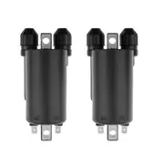 Dual Output Ignition Coil Fit Motorcycle Ignition Coil for CB650 CB750 CB900 CB1000 CBX 30500-422-003 As Shown