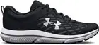 Under Armour Men's Charged Assert 10 Wide (4E) Running Shoe Black/Black/White -