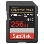 SanDisk 256GB Extreme PRO SDXC Card