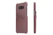 For Samsung Galaxy S8 Case,Stylish Handmade Genuine Leather Fashion Cover,Brown