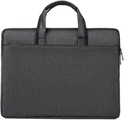 [JSGHGDF] Portable Laptop Bag with Handles and Zippers Waterproof Computer for Outdoor Traveling Camping Organization