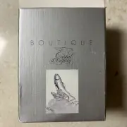 CRISTAL D’ARQUES ANIMAL BOUTIQUE JUMPING TROUT FISH CRYSTAL FIGURINE STATUE 6”