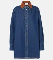 [Plan C] Plan C Denim shirt AU 12 blue