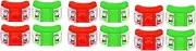 12 x LED Boat Navigation Lights for Boat Yacht Motorboat Bike Hunting Night Running Fishing (Red, Green)
