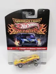 HOT WHEELS DRAG STRIP DEMONS 77 CORVETTE MONGOOSE ENGLISH LEATHER NEW NICE LB105