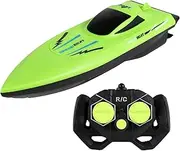Fast RC Boat - Double Propeller Remote Controlled Remote Control Toys - Wireless RC Boats Pool Toys Kids Water Toys for Kids Over 6 Years Old