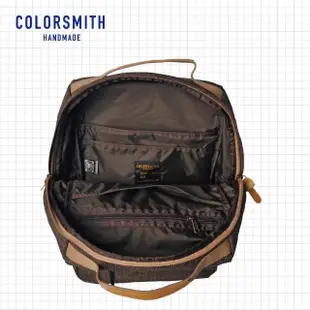 【COLORSMITH】UC．方型後背包．UC-2201-BR(台灣原創品包包品牌)