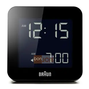 ::bonJOIE:: 美國進口 Braun BNC009 Alarm Clock 百靈數位鬧鐘 (黑色款 白色款)(全新盒裝) 博朗 時鐘 德國