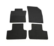 Black Rubber Car Floor Mats for Volvo XC60 II SPA 2017 2018 2019 2020