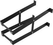 1Set Adjustable Under Desk Mount for Desktop Computer Tower Carbon Steel Holder with Strong Bearing Capacity Durable and Practical PC Case Carrier for Home Office Use