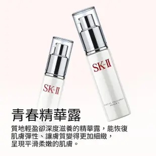 【SK-II】官方直營 青春精華露 30ml(玻尿酸保濕精華)