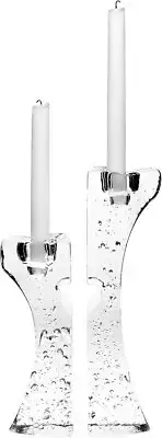 Kosta Boda Connect Candlestick, Set of 2