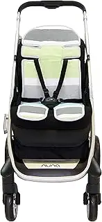 Babyhood Summer Stripe Stroller Liner, Multicolour