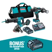 Makita 40V 3 Piece Max Brushless Combo Kit DK0133G302