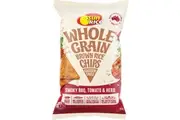 Sunrice Brown Rice Chips Smokehouse Bbq & Paprika 150g