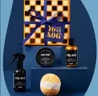 LUSH Yog Nog Gift Set - Vegan Body Spray, Lotion, Shower Gel & Bath Bomb
