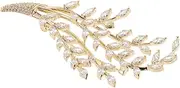 [Yardenfun] Elegant Rhinestone Brooch Pin for Women Fashion Lapel Pin Delicate Corsage for Girls Jewelry Accessory