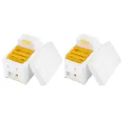 2pcs Bee Hive Frame Holder Equipment Kit Bee Hive Foam Beekeeping Box1897