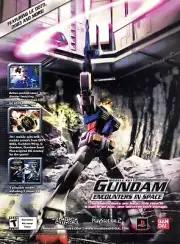 Mobile Suit Gundam Encounter In Space PS2 Magazine Promo Art Ad Print Poster