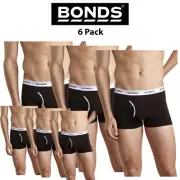 Mens Bonds Guyfront Trunk BULK 6 Pack Cotton Stretch Seamfree Undie Sport MZVJ