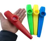 4 SET JUMBO KAZOO 8" Music Noise Maker Gag Joke Toy Plastic Party Gift Giant Big