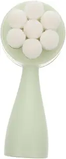 Outanaya Household Face Brush Women's Exfoliating Scrub Foaming Cleanser Portable Facial Cleansing Tool Skin-soft Fiber Bristles