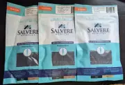 Salvere Medical Black Knee High Compression Socks Size Medium 15-20 mmHg - LOT 3
