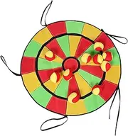 Milisten 1 Set Sticky Ball Toss Game for Interactive Target Board with Sticky Balls Sensory Fun Teamwork Development