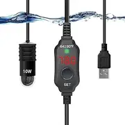 Aquarium Heater - 10W Aquarium Heater - Fish Tank Submersible Heater for Betta Turtle