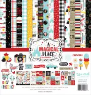 Echo Park Paper A MAGICAL PLACE 12x12 Scrapbook Cardstock Collection Kit