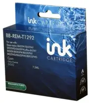 Ink Cart Reman T1292 Cyan Computer Products Printer Consumables - BB-REM-T1292