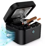 Multifuntional Smokless AshtrayHEPA Filter Smoke Removing AshtrayUSB Chargeab...