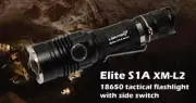 LIGHTEN7 LED Flashlight Elite S1A XM-L2 Tactical Torch