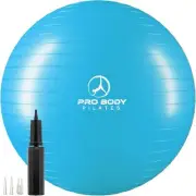 ProBody Pilates Ball Exercise Ball Yoga Ball, Multiple Sizes Stability Ball Gym