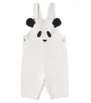 [Donsje] Donsje Baby Kladi denim overalls M 18-24 white