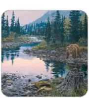 Cork Back Coaster-Holiday Design-BROWN BEAR-Create Your Own Set!