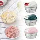 Manual Food Chopper Pull Cord Vegetable Slicer Powerful Hand Blender Kitchen