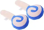 Dog Squeaky Cartoon Lollipop Shape Chewing for Small Dogs Teeth Grinding Plaything Easy to Clean and Maintain